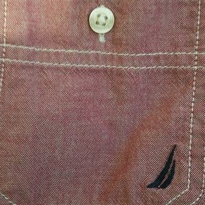 Boys button-down long-sleeve shirt